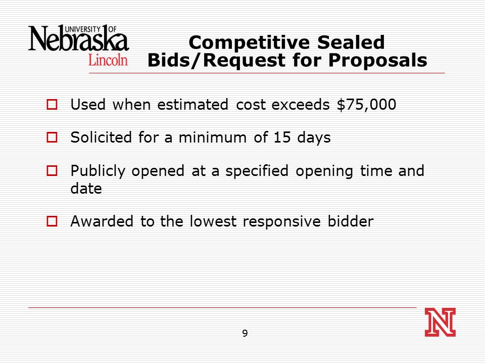 Difference Between Sealed Bids & Requests for Proposals